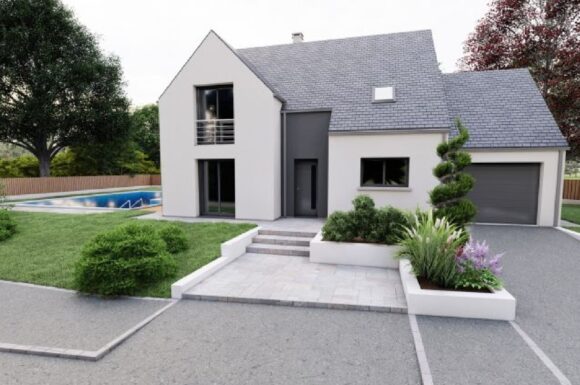 Maison à étage avec piscine en Loire Atlantique